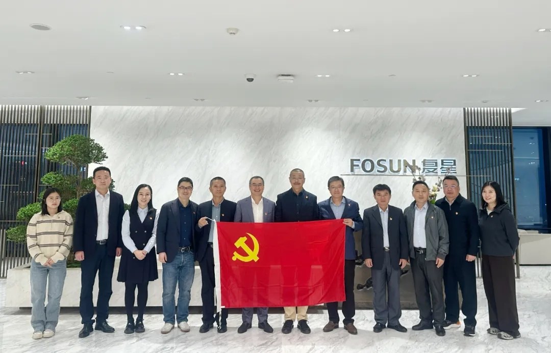 新利在线平台与复星集团、南钢集团共同探讨党建引领发展新路径