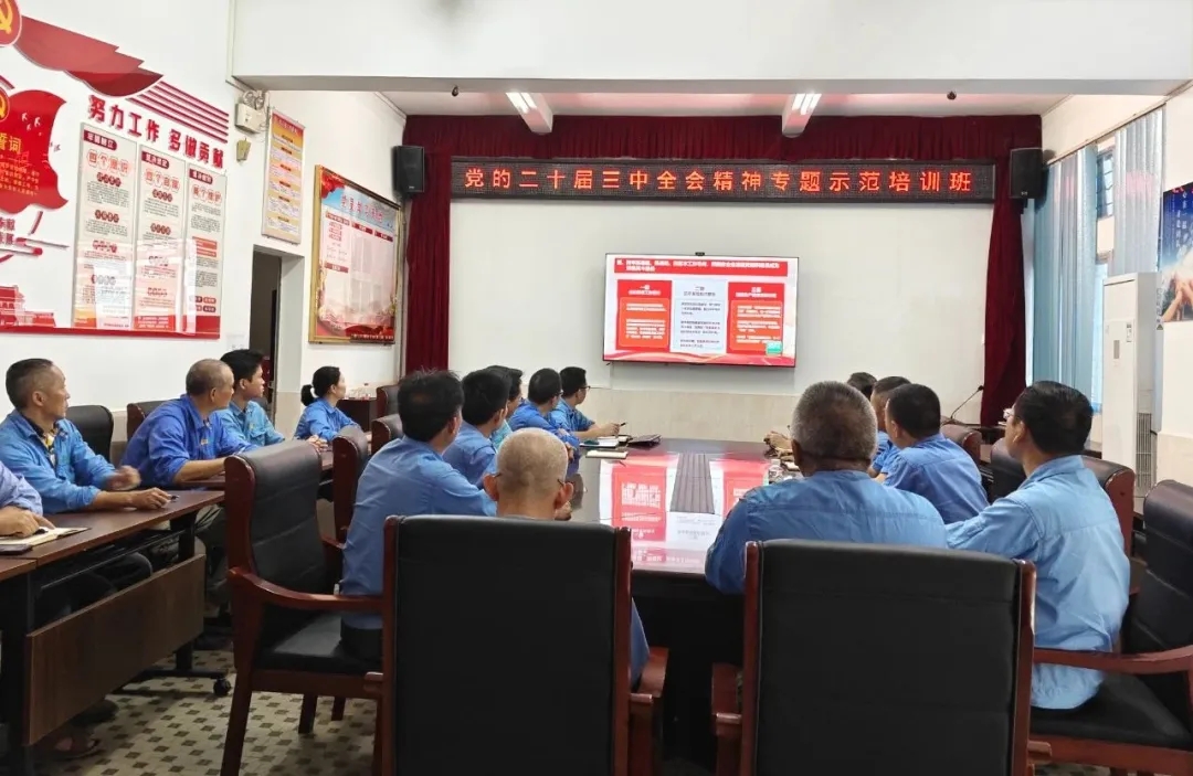 新利在线平台-新利在线官网
组织观看学习贯彻党的二十届三中全会精神专题示范班课堂视频直播